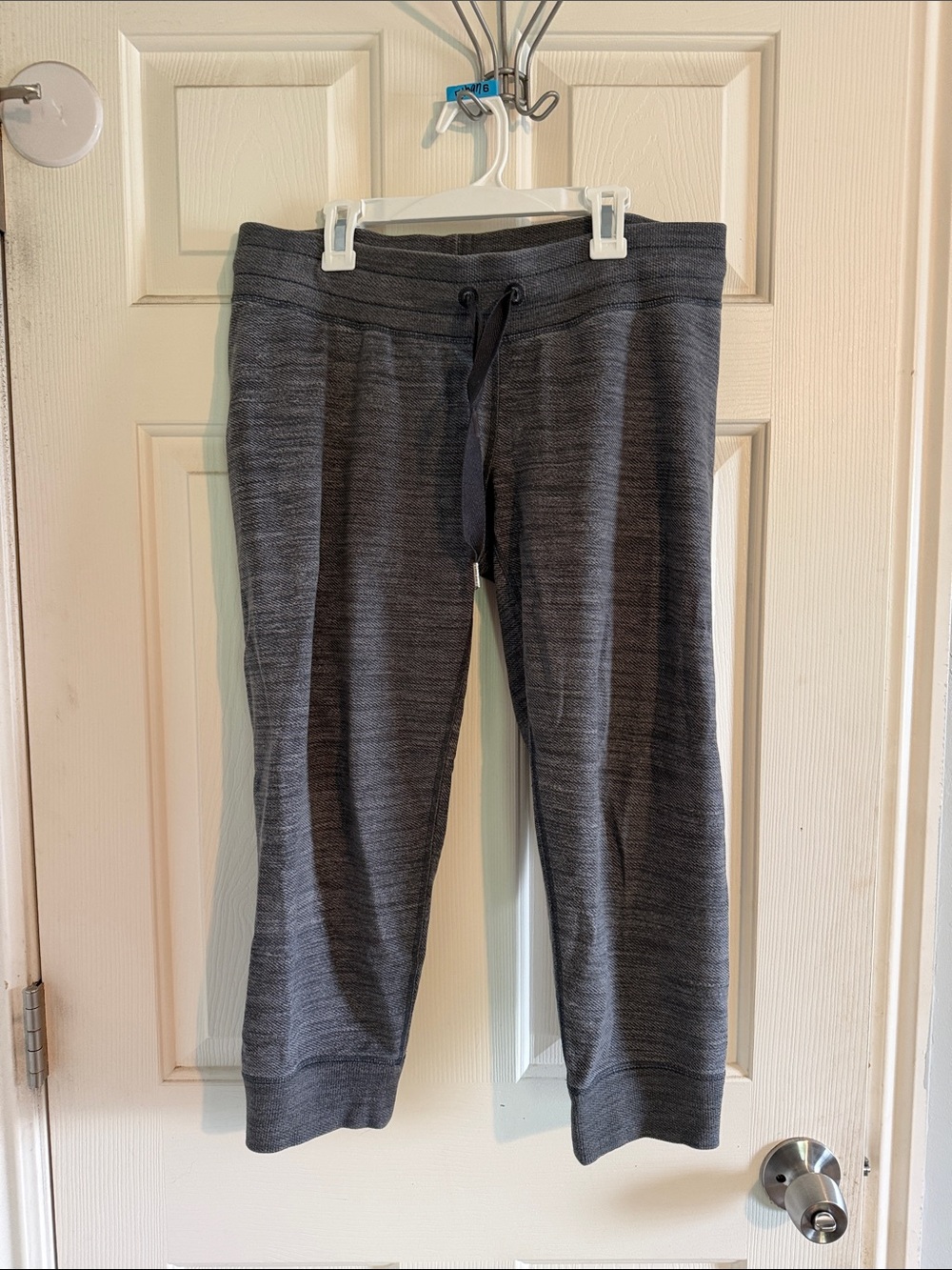 Lululemon Gray Drawstring Capri Sweatpants